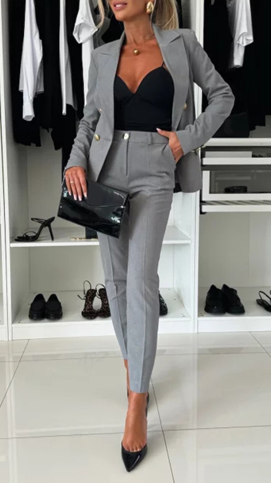 Karina | Elegancki Garnitur Damski